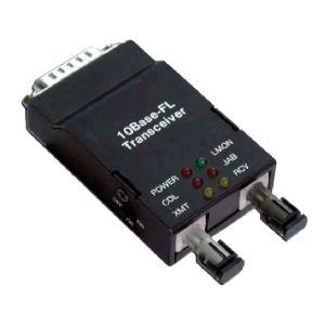 10Base-5 (AUI) to 10Base-FL Multimode Ethernet Converter