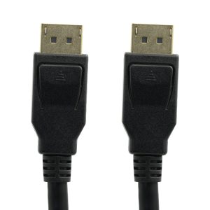 Display port cable black