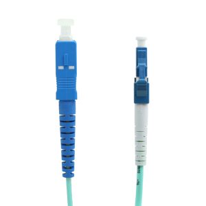 LC-SC Multimode Simplex OM3 Fibre Optic Patch Lead