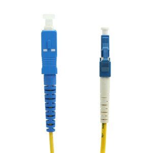 LC-SC Singlemode Simplex 9/125 Fibre Optic Patch Lead
