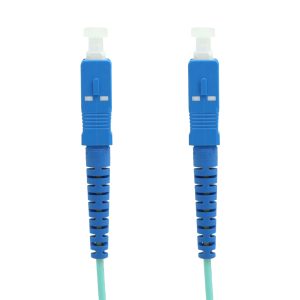 SC-SC Multimode Simplex OM3 Fibre Optic Patch Lead