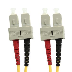 SC-SC Singlemode Duplex 9/125 Fibre Optic Patch Lead