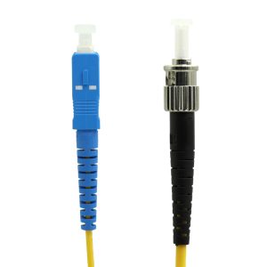 SC-ST Singlemode Simplex 9/125 Fibre Optic Patch Lead