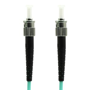 ST-ST Multimode Simplex OM3 Fibre Optic Patch Lead