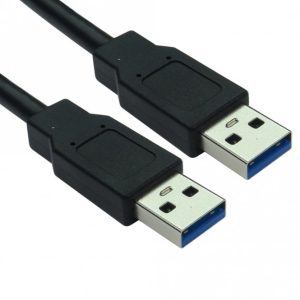 USB 3.1 A Plug to A Plug Black