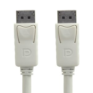 Display port cable white (5m)