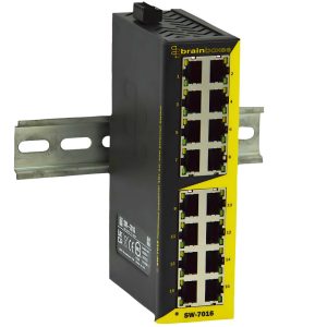Brainboxes SW-7016 - Industrial 10/100 16 Port Ethernet Switch