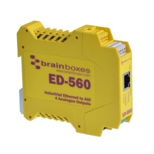 Brainboxes ED-549 - Ethernet to 8 Analogue Output Module