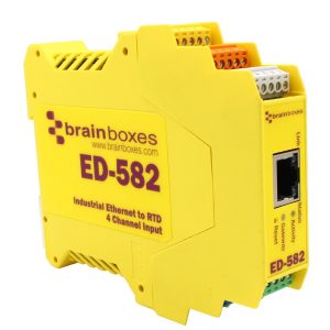 Brainboxes ED-582 - Ethernet to 4 Channel RTD Input Module