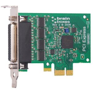 Brainboxes PX-260 - PCIe to 4 RS232 Serial Card (1MBaud)