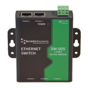 Brainboxes SW-005 - 10/100 5 Port Ethernet Switch