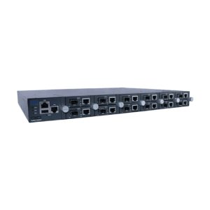 Powered Media Converter Chassis (12 compact slots)