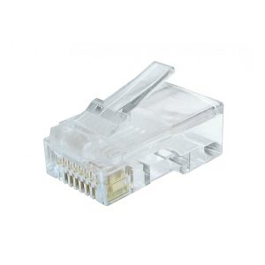 CAT6 RJ45 8 Way Modular Plug (UTP)
