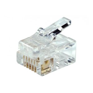 RJ12 6 Contact Modular Plug