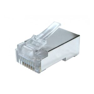 CAT5e RJ45 8 Way Shielded Modular Plug (STP)