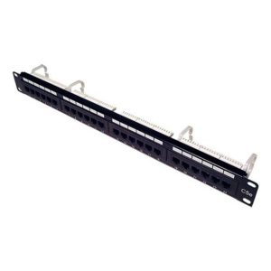 1U 24 Port Cat5e RJ45 to IDC Patch Panel