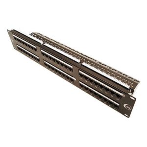 2U 48 Port Cat5e RJ45 to IDC Patch Panel